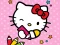 Гульня Color By Number With Hello Kitty онлайн