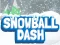 Гульня Snowball Dash онлайн