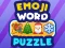 Гульня Emoji Word Puzzle онлайн