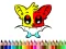 Гульня Cute Bat Coloring Book онлайн