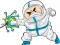 Гульня Against Coronavirus Slide онлайн