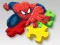 Гульня Spiderman Puzzle онлайн