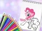 Гульня Cute Pony Coloring Book онлайн