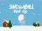 Гульня Snowball Kickup онлайн
