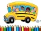 Гульня School Bus Coloring Book онлайн