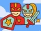 Гульня Super Warrior Match 3 онлайн