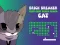Гульня Brick Breaker Chipi Chipi Chapa Chapa Cat онлайн