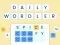Гульня Daily Wordler онлайн