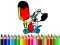 Гульня Back To School: Mouse Coloring онлайн