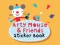 Гульня Arty Mouse & Friends Sticker Book онлайн