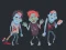 Гульня Zombies and Skeletons Coloring онлайн