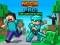 Гульня Noob vs Pro Help Hacker danger Hacker онлайн