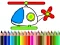 Гульня Back To School Helicopter Coloring онлайн