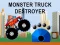 Гульня Monster truck destroyer онлайн