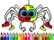 Гульня Halloween Coloring Time онлайн