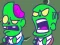 Гульня Crossy Zombie онлайн