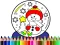 Гульня Back To School: Christmas Coloring Book онлайн