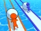 Гульня Snowball Racing онлайн