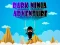 Гульня Dark Ninja Adventure онлайн
