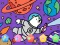 Гульня Color By Code Space Bear онлайн