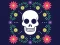Гульня Colorful Skull Jigsaw онлайн