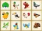 Гульня Birds Board Puzzles онлайн
