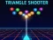 Гульня Triangle Shooter онлайн