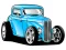 Гульня Hot Rod Coloring онлайн