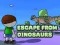 Гульня Escape From Dinosaurs онлайн