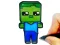 Гульня Easy Kids Coloring Mineblox онлайн