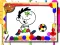 Гульня Football Coloring Time онлайн