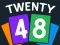 Гульня Twenty48 Solitaire онлайн