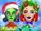Гульня Ellie Christmas Makeup онлайн