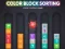 Гульня Color Block Sorting онлайн