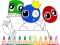 Гульня Rainbow Friends Coloring Book онлайн