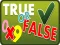 Гульня True or False онлайн