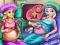 Гульня Royal BFFs Pregnant Checkup онлайн