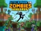 Гульня Stickman vs Zombies Minecraft онлайн