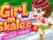 Гульня Girl on Skates: Flower Power онлайн