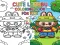 Гульня Cute Labubu Coloring Book for Kids онлайн