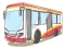 Гульня Cartoon Bus Slide онлайн