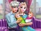 Гульня Ice Queen Twins Family Day онлайн
