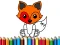 Гульня Fox Coloring Book онлайн