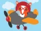 Гульня Cute Planes Coloring онлайн