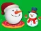 Гульня Flappy Snowball Xmas онлайн