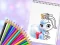 Гульня Cute Animals Coloring Book онлайн