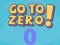 Гульня Go To Zero онлайн