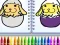 Гульня Coloring Bunny Book онлайн