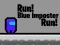 Гульня Run! Blue Imposter Run! онлайн