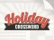 Гульня Holiday Crossword онлайн